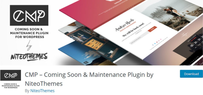 CMP â€“ Coming Soon & Maintenance Plugin by NiteoThemes