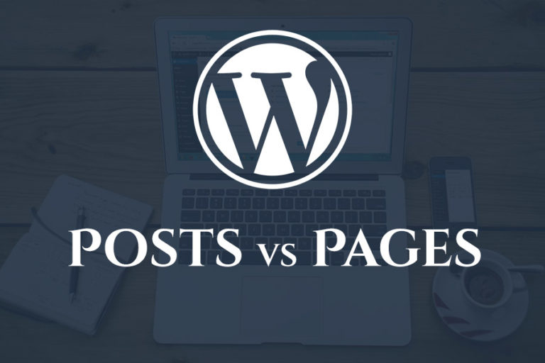 Wordpress Posts vs Pages