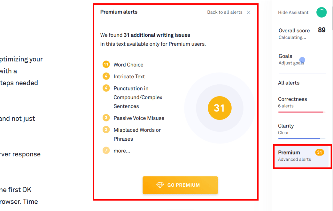 Grammarly Review: Pricing