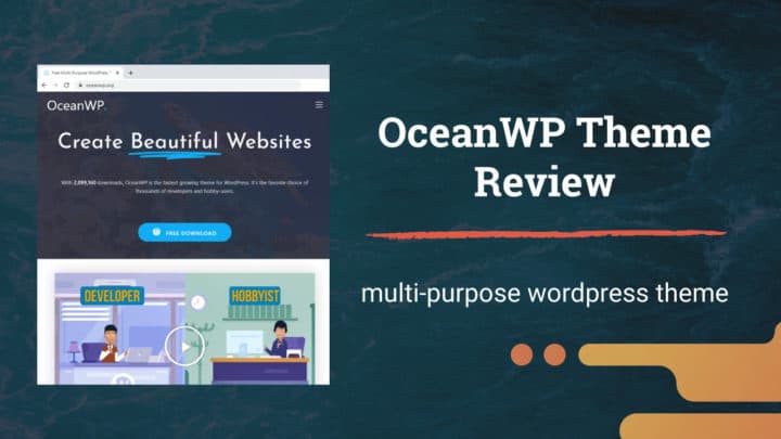 OceanWP WordPress Theme Review