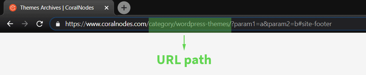 URL path