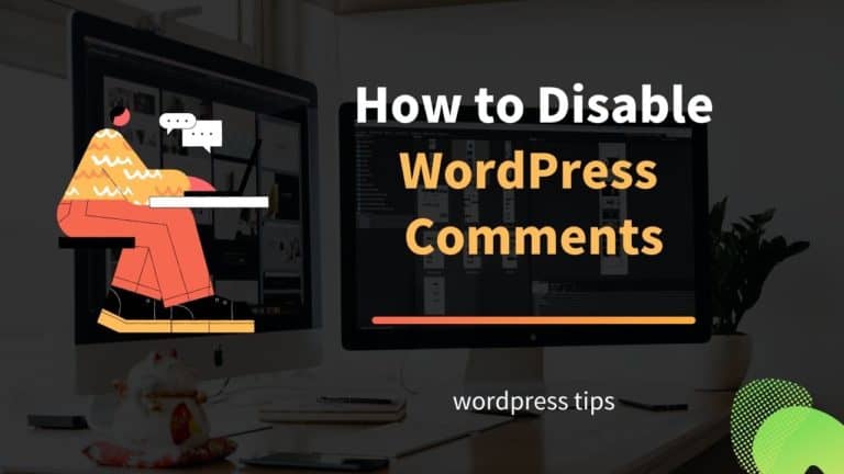 how to disable wordpress comments