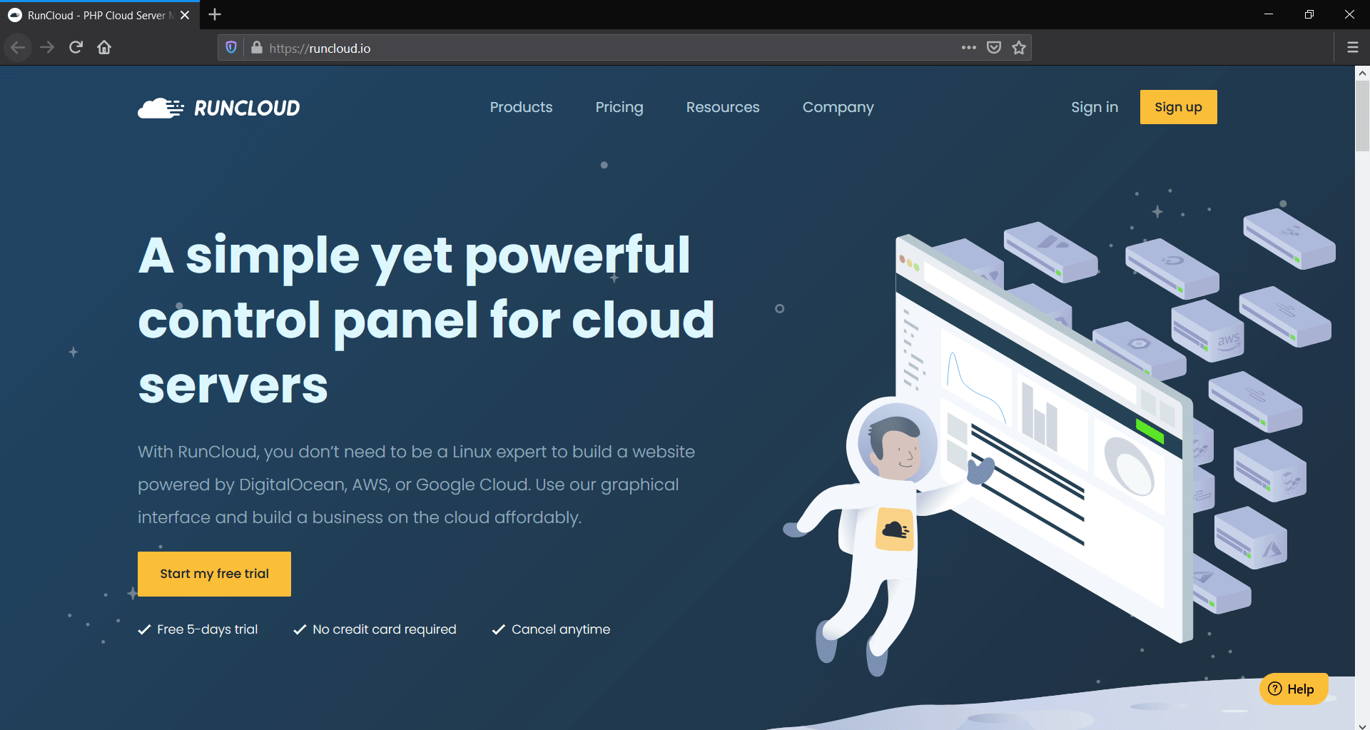 Php cloud