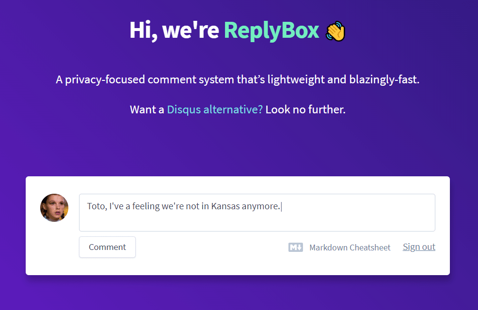 ReplyBox WordPress Comment Plugin