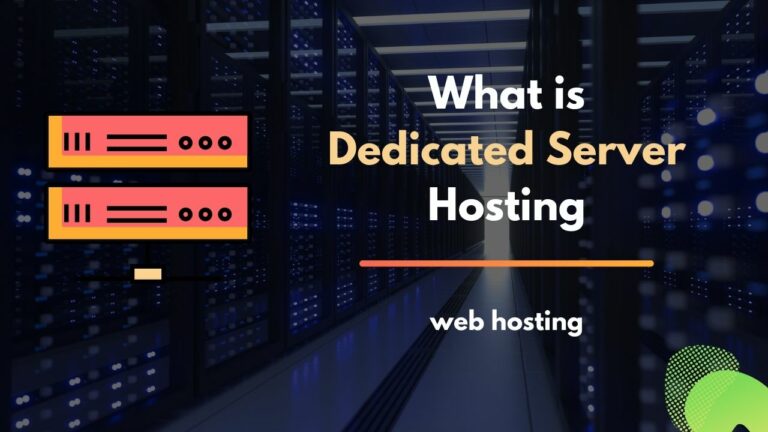 What is dedicated server hosting